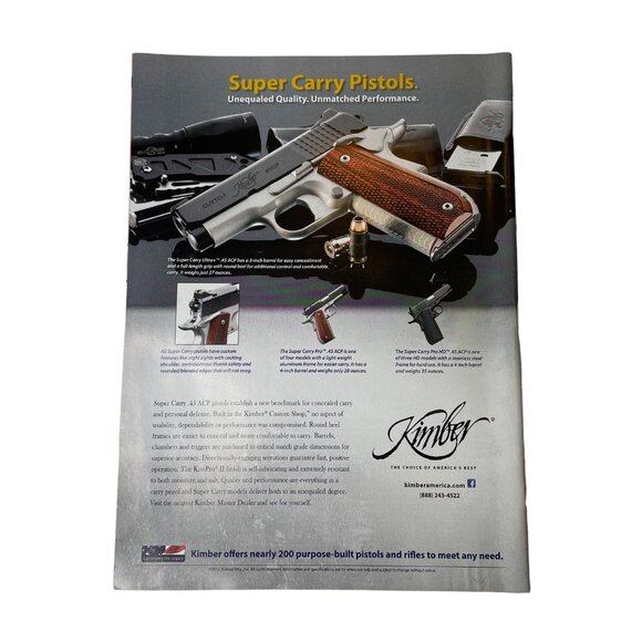 American Rifleman NRA Magazine August 2012 u Vol 160 No 8 National Rifle Associ - Picture 3 of 10